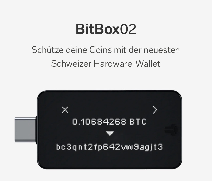 Schütze deine Bitcoin mit der BitBox02 Hardware Wallet